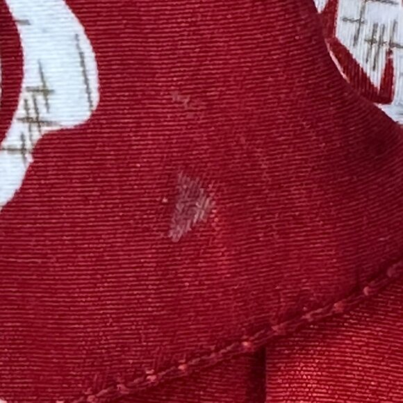 Aloha Joe Mens Hawaiian Shirt Tropical Vacation Hibiscus Floral Pocket Red 2XL - Picture 8 of 12